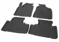 Автомобильные коврики Rival для SsangYong Actyon 5-дв. 2010-н.в., полиуретан, с крепежом, 4 шт., 15301001