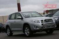 Решётка передняя мини d 60 высокая Toyota RAV-4 (2009-2010)