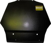 Защита Motodor для картера и кпп (две части) Mitsubishi Pajero IV (2007 по наст.)