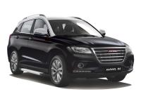 Пороги алюминиевые Rival "Silver" для Haval H2 2014-