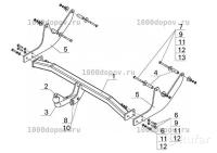 Фаркоп АвтоСила для LADA Largus  (2012-)