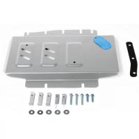 Защита картера Rival для Mercedes-Benz X-Class 4WD 2018-н.в., алюминий 4 мм, с крепежом, 333.4165.2