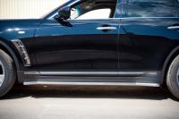 Пороги труба d42 (вариант 1) INFINITI FX 37-QX70 2010-