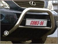 Решетка передняя мини d 76 Lexus RX II 400 (2003-2009)