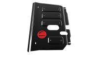 Защита картера и КПП Автоброня для Toyota Yaris, кроме 1,0L 2005-2008