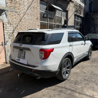 Фаркоп Bizon (Россия) «быстросъемный под квадрат» для Ford Explorer VI (2019-)