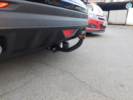 Фаркоп Bosal - Oris - Weso для Geely Coolray I (2019-)