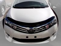 Дефлектор капота Toyota Corolla (Тойота Королла) (2013-) (темный)