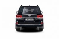 Защита заднего бампера угловая d63мм (НПС) TOYOTA LAND CRUISER 200 2016-