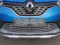 Решетка радиатора нижняя 16 мм для Renault Kaptur 2016-