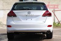 Защита задняя d60 middle Toyota Venza (2013-)