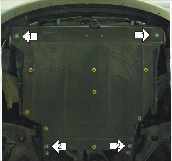 Фото Защита Motodor для картера и КПП Chevrolet Evanda (2004-2006)