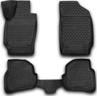 Автомобильные коврики element 3D в салон для VW Polo 2009-2020 4 шт. сед. (полиуретан)