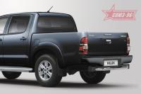 Защита задняя ступень d 76 Toyota Hilux (2011-)
