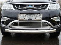 Решетка радиатора нижняя 12 мм для Geely Atlas 2018-