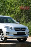 Защита переднего бампера d 60 "волна" "Toyota RAV-4" 2010-