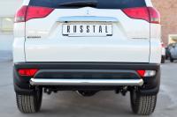 Защита заднего бампера d76 (дуга) MITSUBISHI Pajero Sport 2013-2015