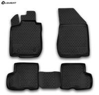 Автомобильные коврики element в салон LADA Largus 2012- 5 мест 4 шт. (полиуретан)