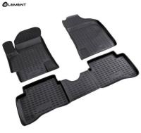 Автомобильные коврики element в салон для KIA Rio 2005-2011 4 шт. (полиуретан)