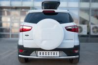 Защита заднего бампера d63 (секции) FORD ECOSPORT 2014-