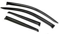 Дефлекторы боковых окон Mitsubishi ASX (Митсубиши ASX) (2010-) (4шт.) (темный)