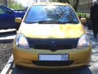 Дефлектор капота Toyota Yaris/Vista (2003-) (темный)