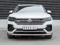 Защита переднего бампера d63 секции VOLKSWAGEN TOUAREG 2018-