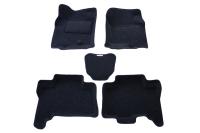 Автомобильные 3D коврики Боратекс для Toyota Prado 150, 5 мест 2017 –, ворсовые