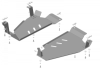 Защита бака стальная Мотодор Nissan X-Trail  2007-2015 и с 2015-