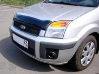 Дефлектор капота Ford Fusion (Форд Фьюжн) (2004-) (темный)