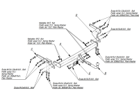 Фаркоп IMIOLA для Nissan Rogue III (2020-)