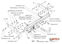 Фаркоп Imiola для Citroen Xsara универсал 1998-2005