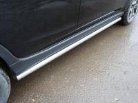 Пороги труба 60,3 мм для Subaru XV 2017-