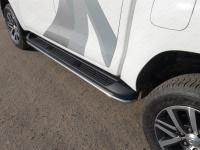 Защита порогов 42,4 мм для Toyota Hilux 2015-