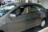 Дефлекторы боковых окон Chevrolet Cobalt SD (2011-) (4шт.) (темн)