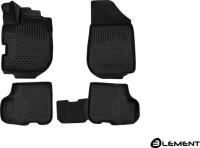 Автомобильные коврики element 3D в салон для RENAULT Sandero Stepway 2013-2018, до рестайлинга (с ручкой для дистанционного открытия лючка бензобака)