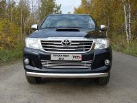 Решетка радиатора 16 мм для Toyota Hilux 2011-2015