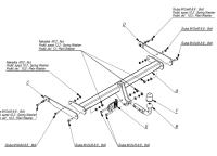 Фаркоп Imiola для Volkswagen Touran (2015-)