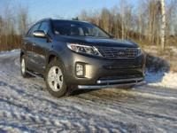 Защита передняя нижняя 60,3/50,8 мм для Kia Sorento 2012-