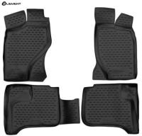 Автомобильные коврики element в салон NISSAN NP300 2008-2013 4 шт. (полиуретан)