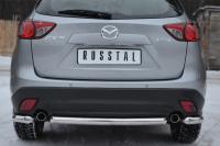 Защита заднего бампера уголки d63 MAZDA CX-5 2011-2016