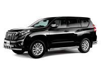 Защита порогов окантовка d51мм (НПС) TOYOTA LAND CRUISER PRADO 150 2013-