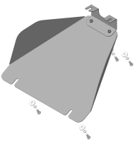 Защита топливного насоса стальная Мотодор Hyundai Staria 2022-