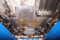 Алюминиевая защита КПП и раздатки Land Rover Discovery 4 (2009 по наст.)