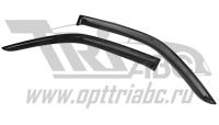 Дефлекторы боковых окон Volkswagen T-5 Multivan (2010-) (2 шт)(темн)