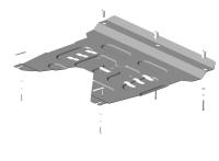 Защита Мотодор для KIA Sorento Prime 2015-2017, 2018-