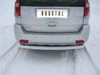 Защита заднего бампера d63 GREAT WALL HOVER H3 2010-2013