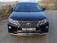 Решетка радиатора 12 мм для Lexus RX 350 2012-2015 (кроме F-Sport)