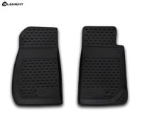 Автомобильные коврики element в салон JEEP Wrangler 2 doors 2007-2017 2 шт. передние (полиуретан)