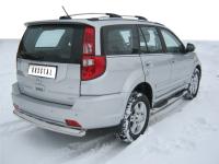Защита заднего бампера d76 (дуга) GREAT WALL HOVER H3 2010-2013